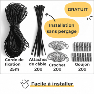 Filet de protection pour chat - Balcon & Fenêtre